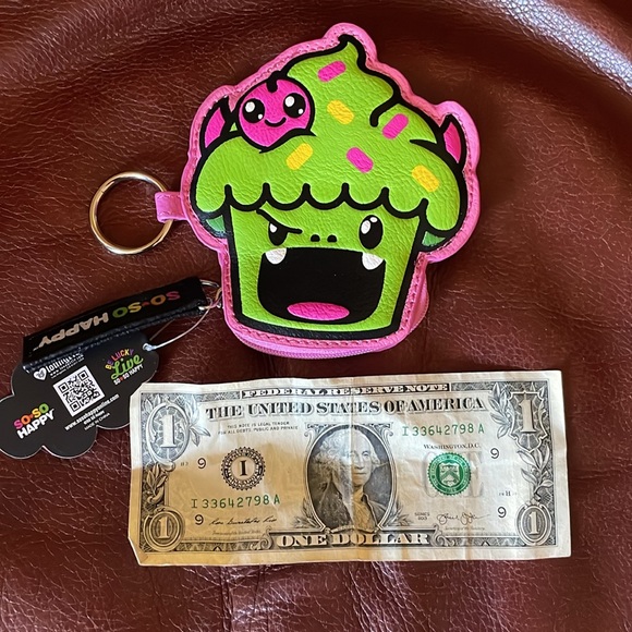 Loungefly Coin Purse/Key Chain NEW - Picture 5 of 5
